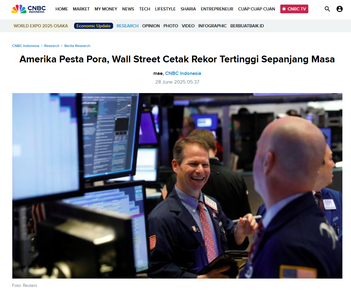 Bursa NY Setelah Konflik Iran Vs Israel